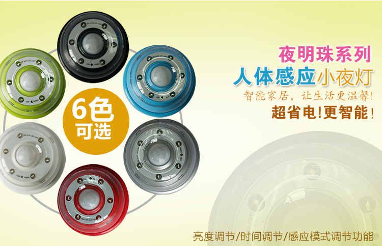 人体感应灯